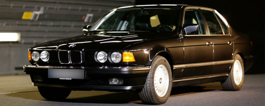 Замена задних тормозных шлангов BMW 7 (E32) 4.0 740i 286 л.с. 1992-1994